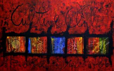 Culture Club 6017, Acryl auf Leinwand, 100 x 160 cm / sold