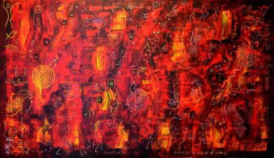 Bikers Dream 1021, Acryl auf Leinwand, 80 x 140 cm