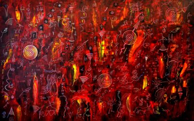 Bikers Dream 5018, Acryl auf Leinwand 100 x 140 cm / sold